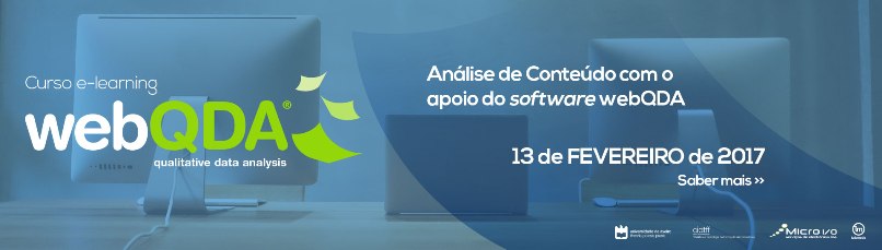 Curso e-learning webQDA