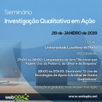 Seminário: Investigação Qualitativa em Ação (ULP) Seminário: Investigação Qualitativa em Ação (ULP)