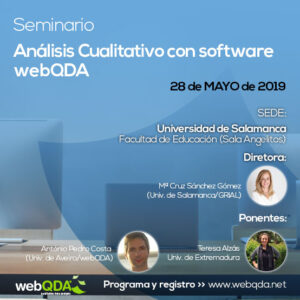 Seminario Análisis Cualitativo con software webQDA (ES)