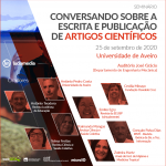 Seminário “Conversando sobre a Escrita e Publicação de Artigos Científicos” Seminário “Conversando sobre a Escrita e Publicação de Artigos Científicos”