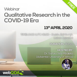 Webinar: Qualitative Research in the COVID-19 Era (EN)