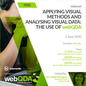 Webinar Applying visual methods and analysing visual data: the use of webQDA (EN)