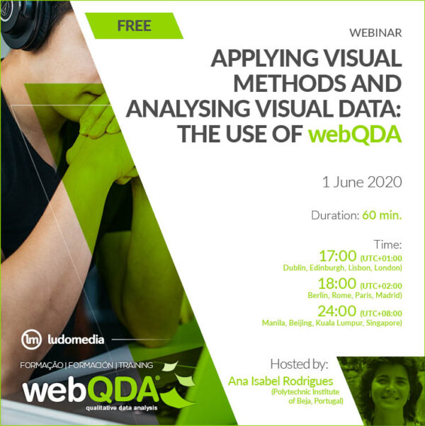 Webinar Applying visual methods and analysing visual data: the use of webQDA (EN)
