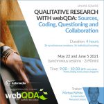 Online Course Qualitative Research with webQDA: Sources, Coding, Questioning and Collaboration