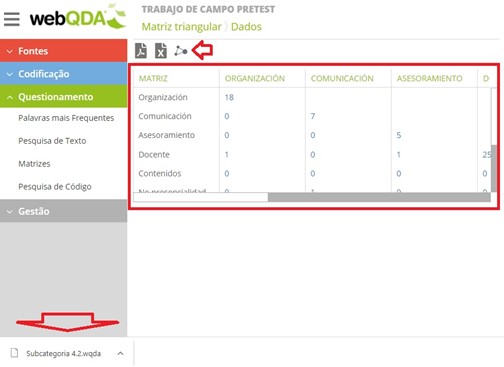 Figura 7: Exportação para GOLUCA